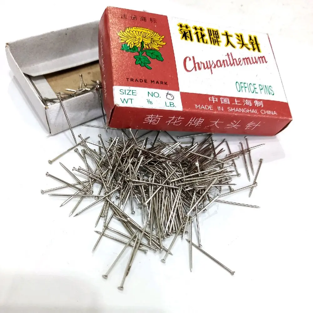 Jarum seruni/paku seruni/jarum pentul kecil Office Pin no. 0, 1 & 2
