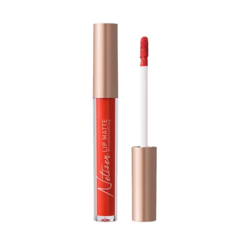 Hot selling matte lip gloss that does not stick to cups, waterproof and not easily fade velvet lip gloss 8