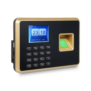 Bisofice Biometric Time Clock Attendance Machine for Employees Support 1000pcs Fingerprint/1000pcs Password/1000pcs ID Card - US Type 2