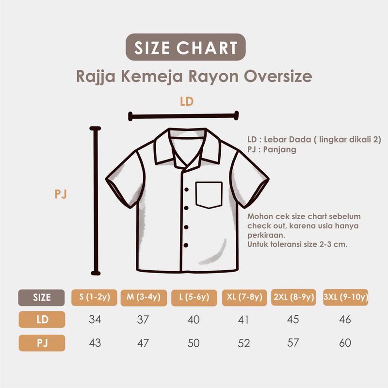 Product Introduction of KRUCILKUU-RAJJA KEMEJA RAYON OVERSIZE HAWAI ANAK PANTAI RETRO 1-10 TAHUN 0