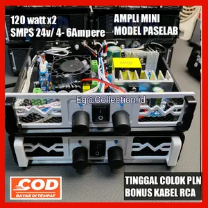 Amplimimi 120x2 24v/4amperee versi ada handle