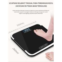 Gambar Luna Life Timbangan Badan Digital TD-01 28x28 cm dengan USB Charging Anti Pecah Garansi 3 Tahun Baterai 3-6 Bulan - Silver dari CALFI STORE Kota Makassar 2 Tokopedia