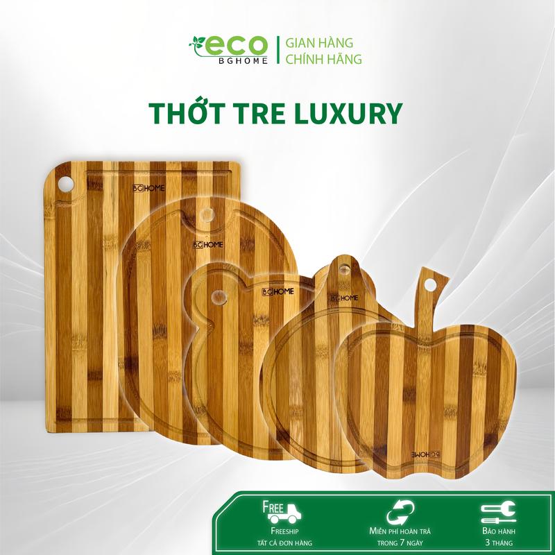 Thớt tre Eco kháng khuẩn Thương Hiệu BG HOME gỗ tre tự nhiên xuất khẩu an toàn VSTP
