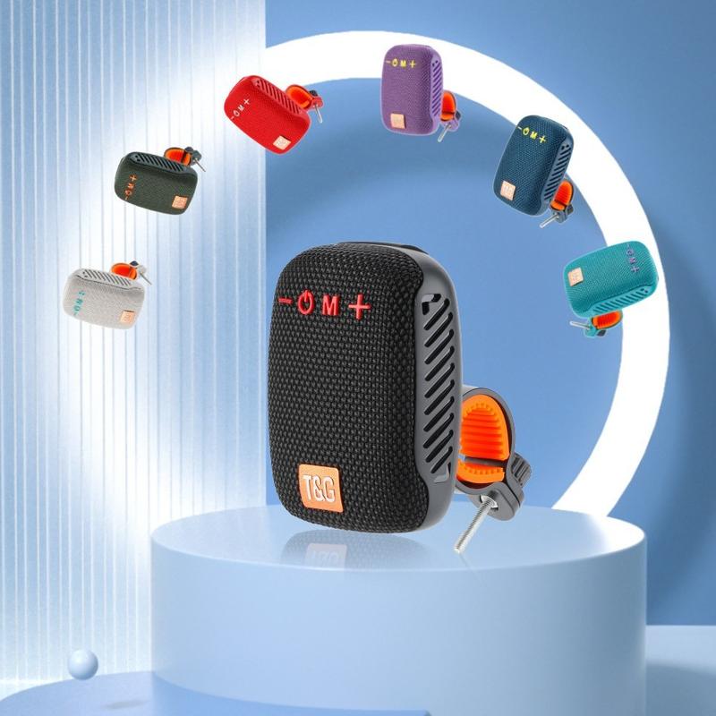 TG392 Loa Xe Đạp Bluetooth Mini Chống Nước Không Dây 5W 3.7V 500mAh 10M Type-C AUX FM AUXFM Bluetooth V5.3 Loa Nghe Nhạc Dã Ngoại PortableSpeaker MusicEverywhere