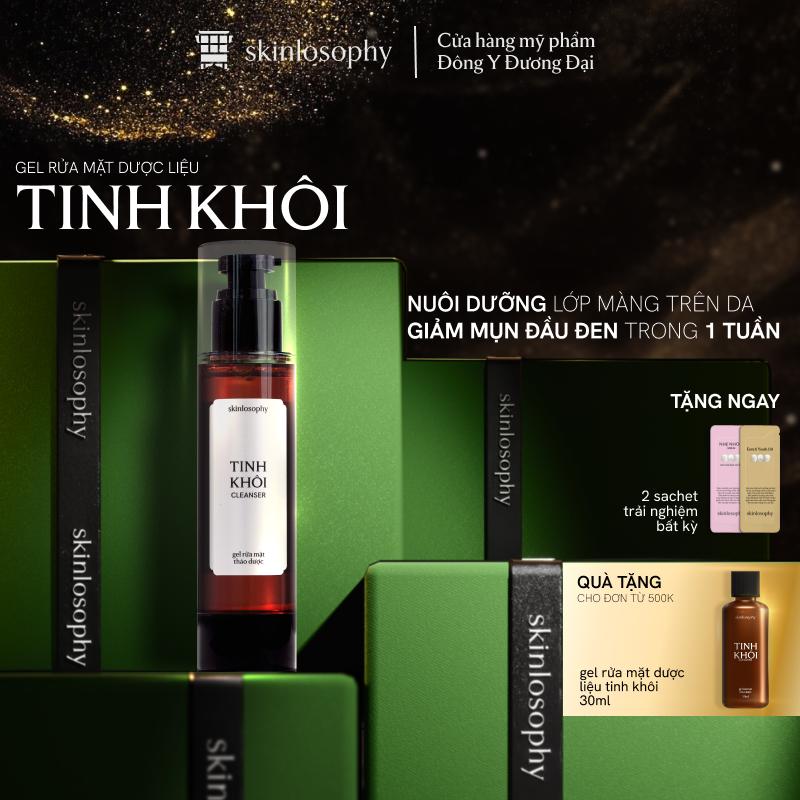 Gel Rửa Mặt Tinh Khôi Skinlosophy Chiết Xuất Thảo Dược Cho Mọi Loại Da - 100ml