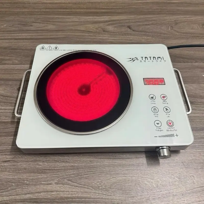 (Deal hời) Bếp Hồng Ngoại Cao Cấp (PREMIUM) TATAMI Cảm Ứng Đa Chức Năng Công Suất 3500W Bếp Gốm Tatami 1