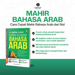 Buku Simple & Easy Cepat Kuasai Bahasa Arab - Belajar Bahasa Arab untuk Pemula