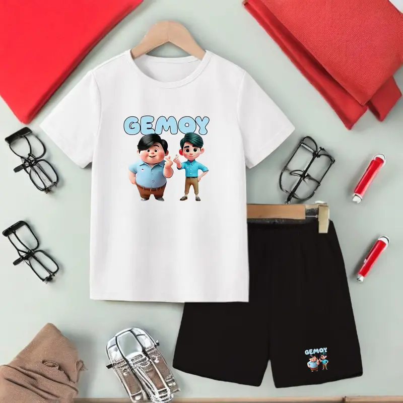 Set Baju Stelan Anak-Anak 2-10 Tahun PRAGIIBB / Baju Anak Viral / Laki-Laki Katun Perempuan Parsel Bayi 1