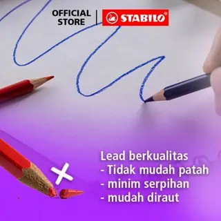STABILO swans ARTY Colored Pencils / Pensil Warna Set Lengkap Isi 12/24/36/48 1