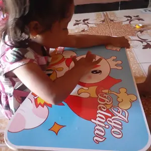 MEJA BELAJAR LIPAT Meja Lipat Portable Karakter untuk Belajar Anak - Furniture