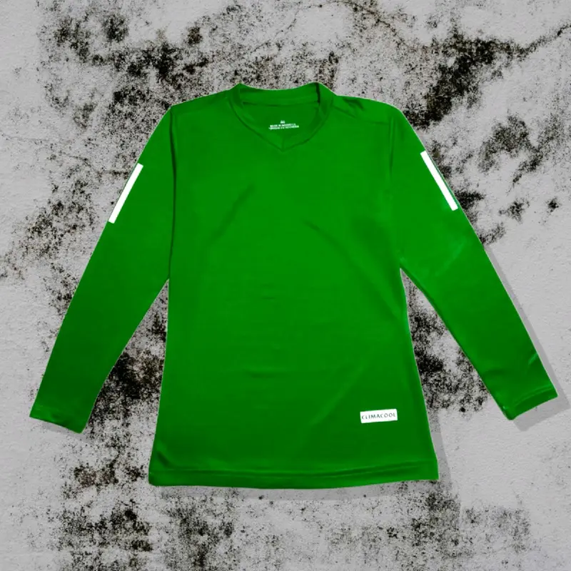 Jersey baju senam olahraga wanita kaos olahraga wanita Baju running atasan fitness aerobick lengan panjang cewe 7