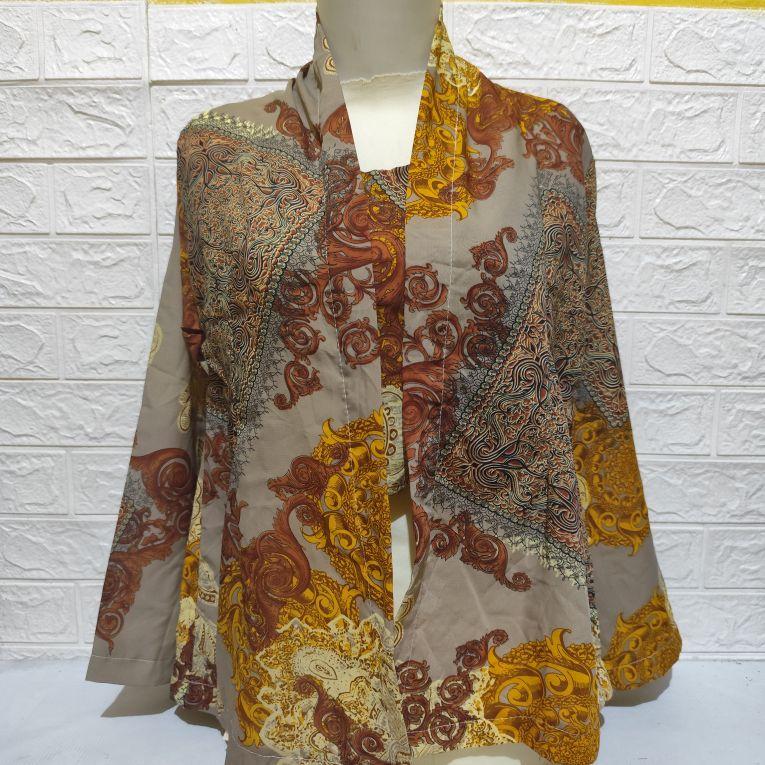 kutu baru nenek kebaya Mbah baju kartini Motif Wanita Panjang Batik Bali