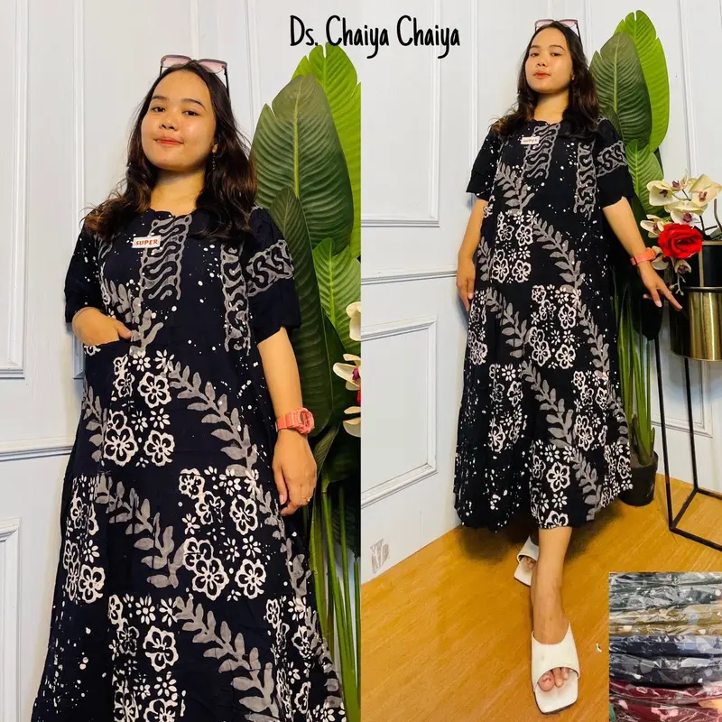 Daster kekinian bahan rayon super 2