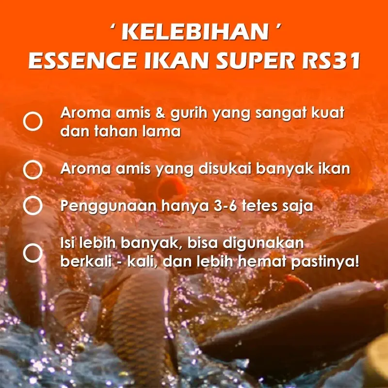 Eseen Pancing Ikan Gacor RS31 Cocok Untuk Babon Ikan Mas ,Lele, Bawal,Patin 4
