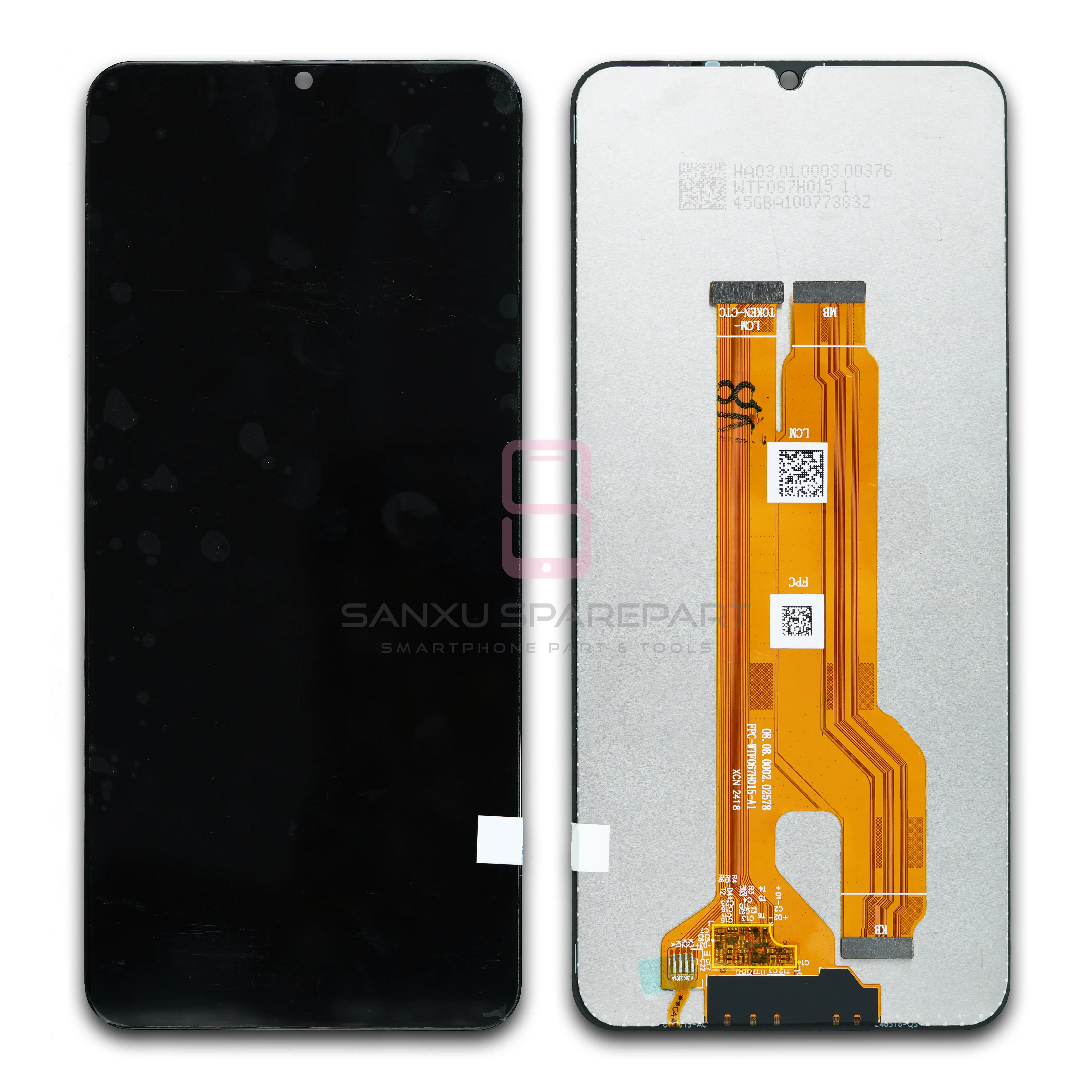 Lcd Compatible For Real C63 / C61 / Note 60 / Note 60X - Touchscreen Fullset