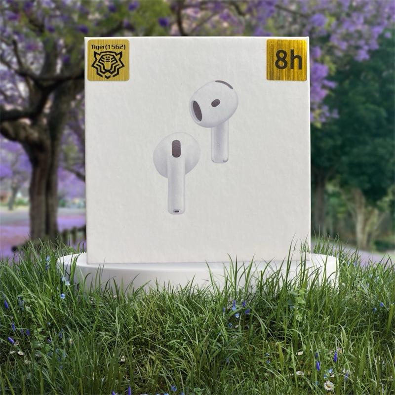   Tặng ốp Tai nghe Bluetooth AIRP4 Phiên bản XỊN Pass mạnh Pin trâu đổi tên Fullbox bảo hành 6 tháng lỗi 1 đổi 1 Màng loa Chíp Main nâng cấp tiếng to hay bass mạnh hơn phiên bản CAO CẤP Tem Hổ Vàng 