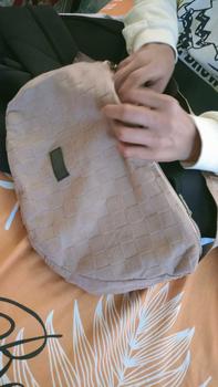 Product Review of Korean Style Cross Body Bag White Pure Cotton Bag Fashion New Tote Bag Women's Bag Large Capacity Crossbody & Shoulder Bags from D**) 0