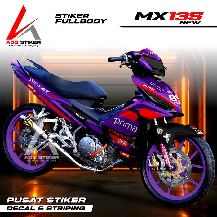 Promo COD Decal Mx 135 Fullbody - Stiker Variasi Jupiter MX - Striping ...