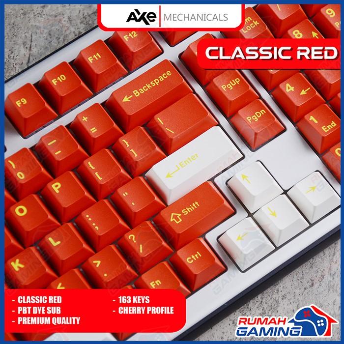 Jual KEYCAP - KEYCAPS - CHERRY - RED CLASSIC - ABS - DOUBLE SHOT ...