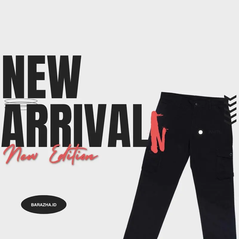 Barazha.id Celana Cargo Panjang Pria Reguler Fit Size 28-40 1