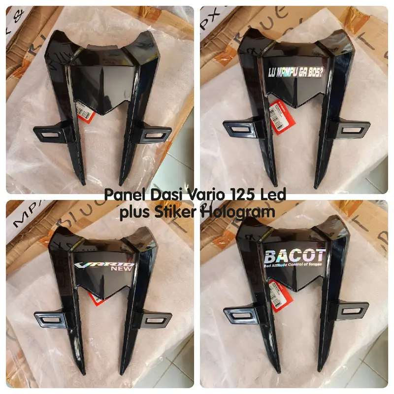 Cover front Dasi Glossy Vario 125 Led New Gen 2 K2V Plus Stiker Hologram 0