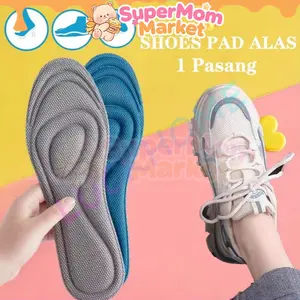 insole Busa 4D Empuk Kualitas Premium insole Tambahan Shope Pad Ganjalan sepatu Shoe insole sepatu