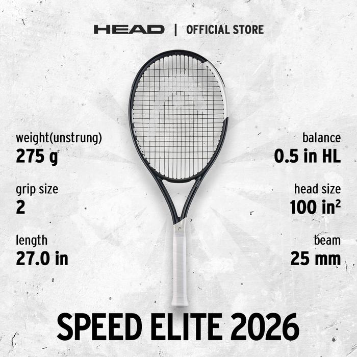 Jual HEAD Tennis Racket Speed Series 2026 - Raket Tennis Tanpa Senar ...