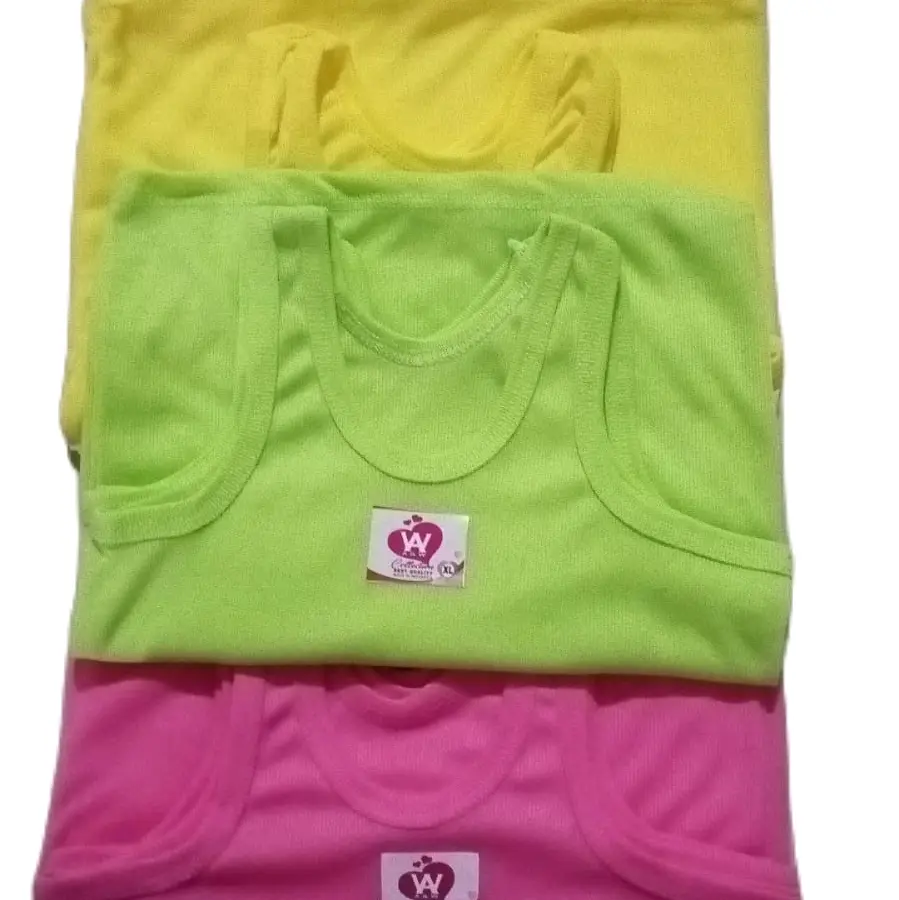 kaos singlet/ kaos kutang anak   6 pcs dan 12 pcs Fashion