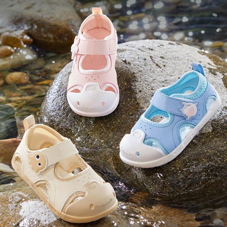 Balabala Giày Trẻ Em, Dép, Cho Bé, Giày Trẻ Em, Mùa Hè 2025 Mới, Giày Bít Mũi, Chống Trượt