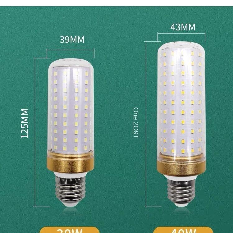 Mentol LED, Sangat Terang, Lampu Jagung, Penjimatan Tenaga, Sesuai untuk Kegunaan Isi Rumah, Lampu di Ruang Tamu dan Bilik Tidur, Tersedia dalam Cahaya Putih dan Hangat, Cahaya Boleh Ubah dengan Mentol Tiga Warna Home Lighting Lights