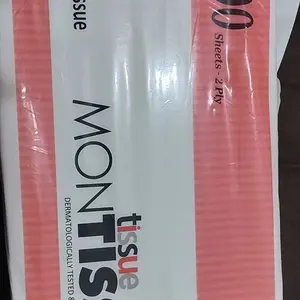 Montiss 1000+100 Sheets Tissue 900gr Facial Virgin Pulp Tisu 2 Ply Lembar Dermatologically Tested and Proven