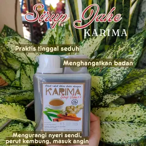 SIRUP JAHE PRAKTIS KARIMA | 500ml Botol
