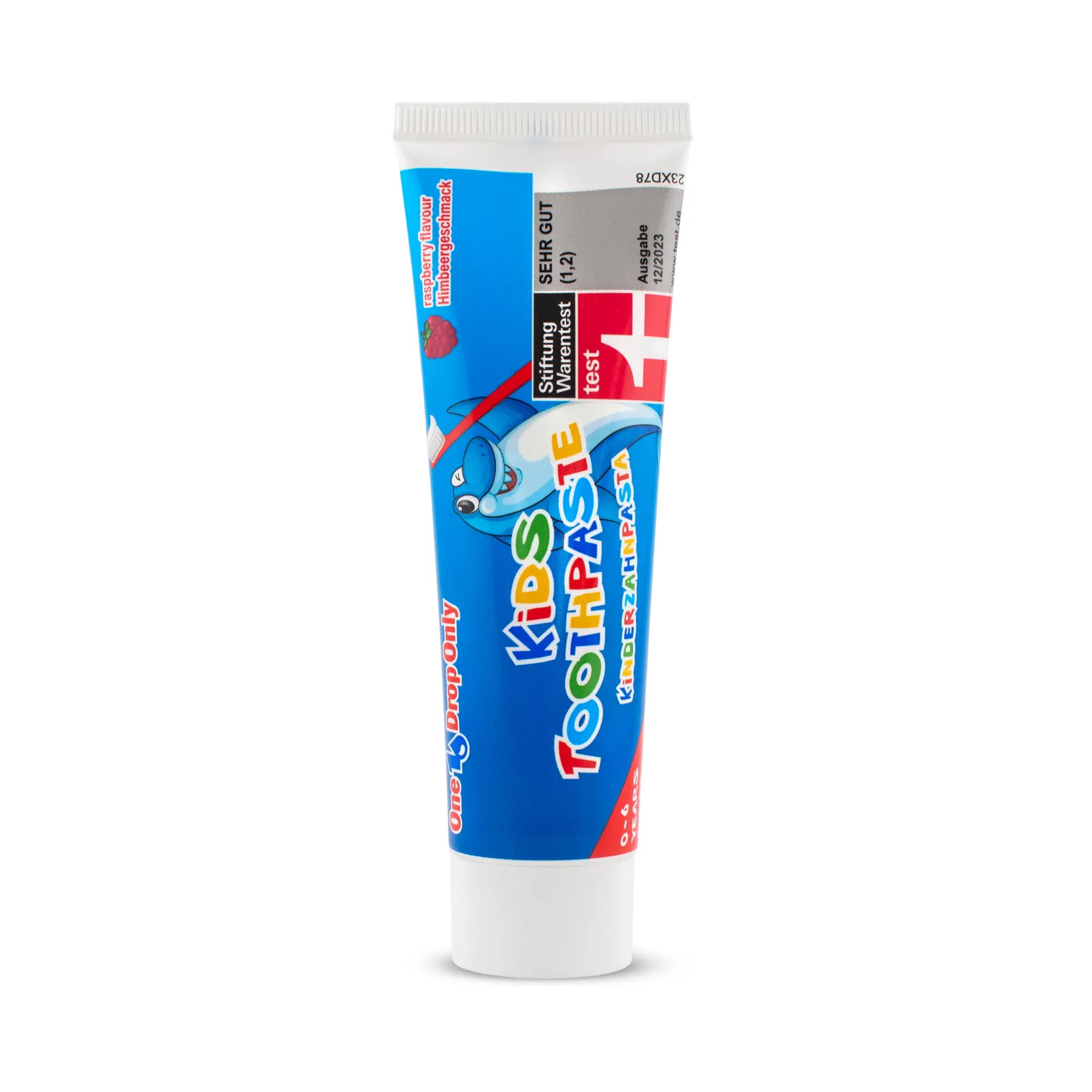 One Drop Only Kids Toothpaste 50ml - Raspberry Flavour