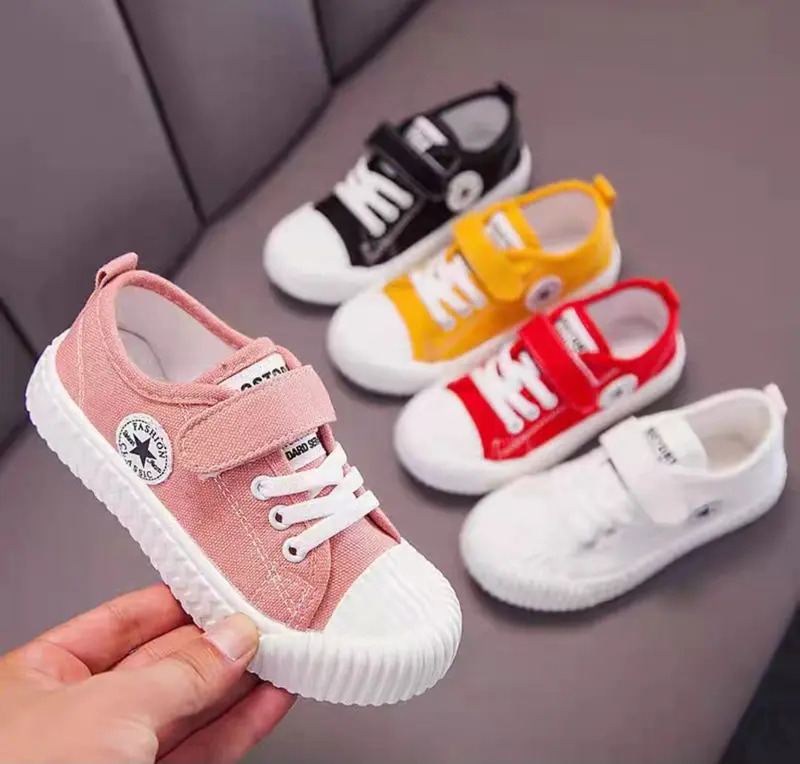 MAELLO SHOES - SEPATU SNEAKRS ANAK ANAK SEKOLAH BAHAN CANVAS RINGAN AS 189 6