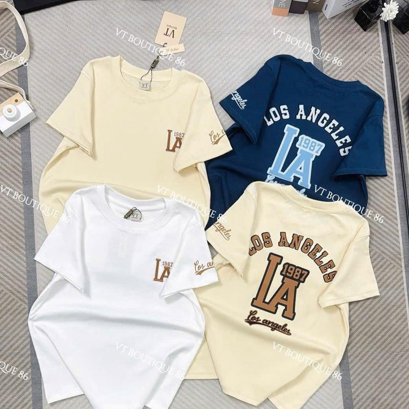 áo thun nữ THÊU L-a.1987 2 MẶT cao cấp phom ÔM VỪA dưới 58kg