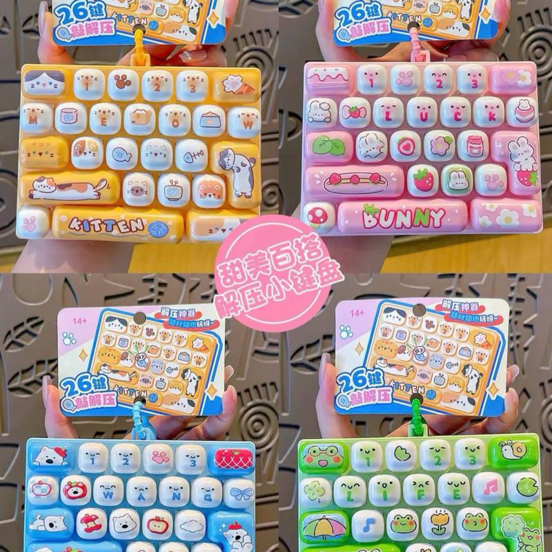 Bàn Phím Loại To với 26 phím dễ thương và màu sắc sặc sỡ