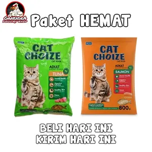 Paket Hemat 2 Pcs Cat Choize Adult / Makanan Kucing Kering Cat Choize Dewasa