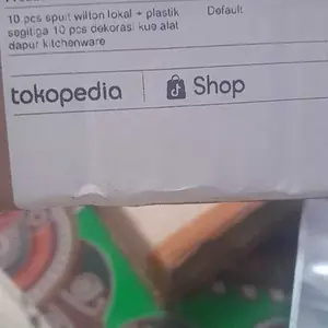 10 pcs spuit wilton lokal + plastik segitiga 10 pcs dekorasi kue alat dapur kitchenware