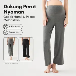ANGEL MOMMY Celana Hamil Yang Bisa Dikenakan Sebagai Pakaian Luar Nyaman Dipakai Menopang Perut Dan Memiliki Potongan Kaki Yang Lebar 903