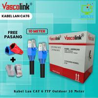 Gambar FTP 10 METER KABEL LAN OUTDOOR FTP CAT6E CAT 6E FTP 10 METER dari Multi Komputer Kota Administrasi Jakarta Barat 1 Tokopedia