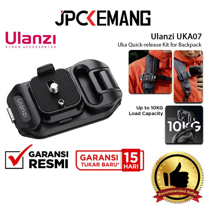 Gambar Ulanzi UKA07 Quick-Release Kit for Camera Backpack Strap Clip C035A Ulanzi UKA 07 C035A Backpack Clip Garansi Resmi dari JPC Kemang Kota Administrasi Jakarta Selatan Tokopedia