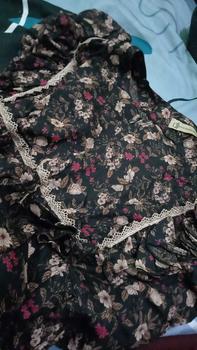 Product Review of Daster Wanita Ara Log Busui Frenly Renda Rimpel Panjang 135cm - Arab, Pendek, Dress, Bumil, Kancing, Rempel, Rayon, Balon, Motif from s**🔥 0