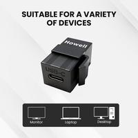 Gambar ADAPTER USB 3.0 TYPE C (F-F) KEYSTONE HOWELL | Adaptor Type C Female To Female dari Howell Official Store Kota Administrasi Jakarta Utara 3 Tokopedia
