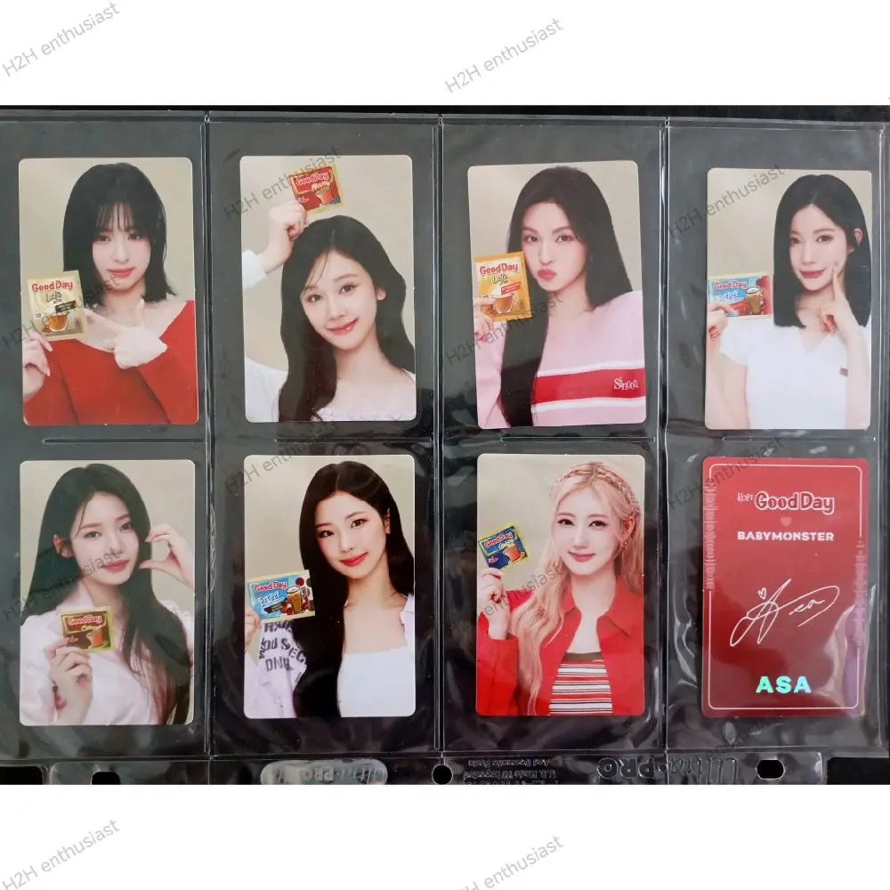 GOOD DAY × BABYMONSTER OFFICIAL PHOTOCARD PC LIMITED EDITION