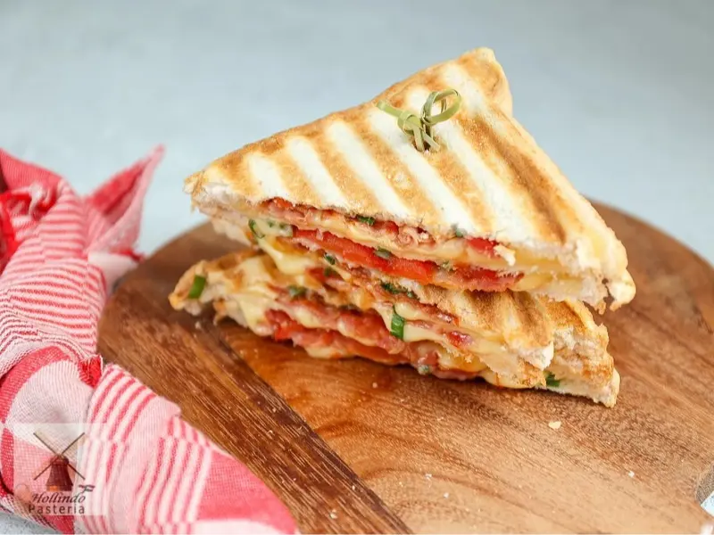 Cheese Ham Toasted Bread/Croque Monsieur/Tosti/Roti Grilled 2