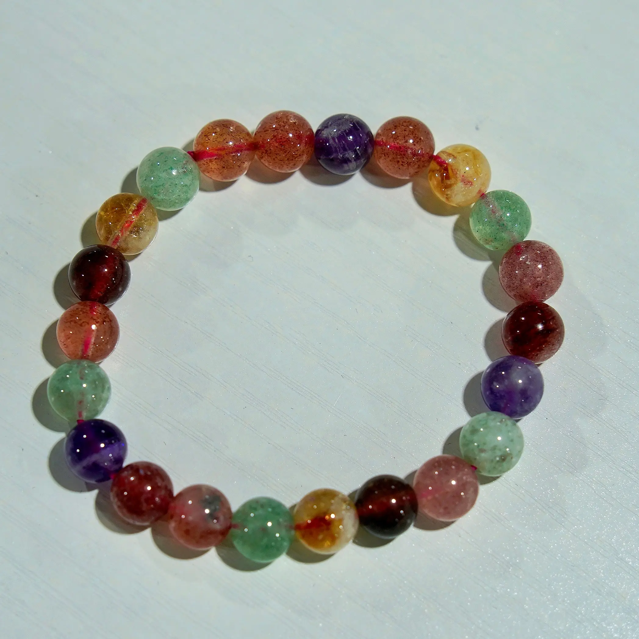 Natural super seven quartz bracelets