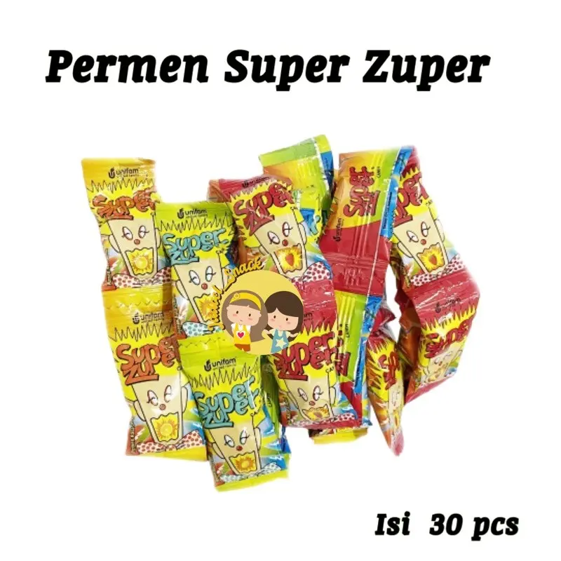 PERMEN SUPER ZUPER - PERMEN JADUL - Permen Asam by Jadoel Snack Candy Asem Manis Food Kaleng