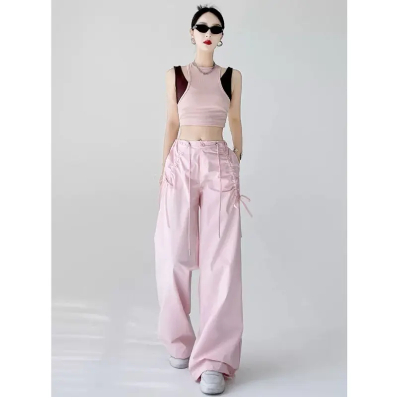 Gisella kulot pants - Celana kulot Highwaist wanita - Kulot loose pants korean style Casual 0