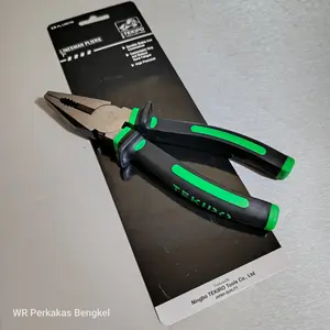 Tang Kombinasi 7 Inch Merek Tekipo / Linesman Combination Pliers 7 Inch Berkulitas Bahan Chrome Vanadium