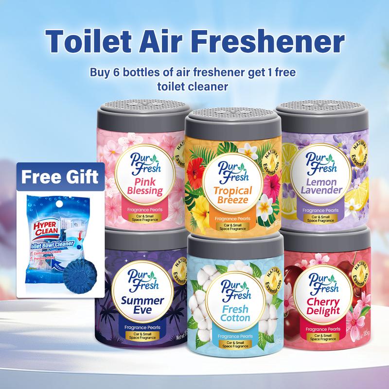PurFresh Toilet Air Freshener Buy 6 bottles of air freshener - TikTok ...